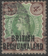 British Bechuanaland. 1891-1904 QV Stamps Of GB O/P. 4d Used SG 35 - 1885-1895 Colonia Britannica