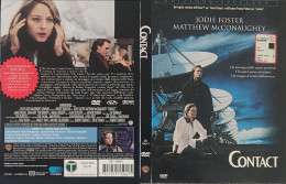 BORGATTA - FANTASCIENZA - EDIZIONE SPECIALE Dvd CONTACT - JODIE FOSTER - PAL 2 - WARNER 1997 - USATO In Buono Stato - Ciencia Ficción Y Fantasía