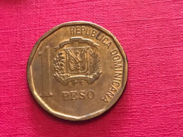 Münze Münzen Umlaufmünze Dominikanische Republik 1 Peso 2008 - Dominicaine