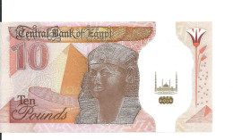 EGYPTE 10 POUNDS 2022 UNC P 81 - Egitto