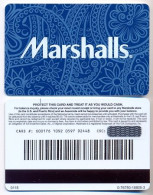 Marshalls  U.S.A., Carte Cadeau Pour Collection, Sans Valeur, # Marshalls-89b - Gift And Loyalty Cards