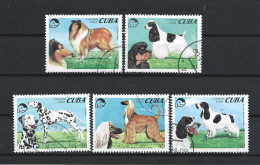 Cuba 1994 Dogs Y.T. 3391/3395 (0) - Gebruikt