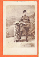 01748 / Carte Photo ALGERIE Soldat 3e Ou 5e Régiment Artillerie Pour BOURDEL Institutrice Cavenac Par Saint-Pons - Mannen