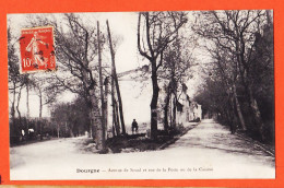 01911 / DOURGNE 81-Tarn Avenue De SOUAL Et Rue De La POSTE Ou De LA CASSINE 1912 à Yvonne COSTES Montpellier - Dourgne