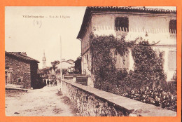 01907 / Peu Commun VILLEFRANCHE D'Albigeois 81-Tarn Rue EGLISE 1931 à Henriette LAGARDERE Bordeaux THIRIAT BASUYAU - Villefranche D'Albigeois