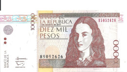 COLOMBIE 10000 PESOS 2014 UNC P 453 R - Colombie