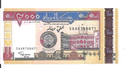 SOUDAN 2000 DINARS 2002 UNC P 62 - Sudan