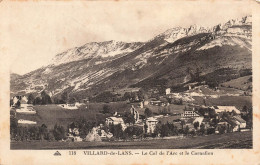 FRANCE - Villard De Lans - Le Col De L'Arc Et Le Cornafion - Carte Postale Ancienne - Villard-de-Lans