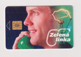 CZECH REPUBLIC - Zelena Linka Chip Phonecard - Czech Republic