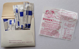 - Ancienne Boite De Préservatifs Durex - Objet De Collection - Pharmacie - - Medizinische Und Zahnmedizinische Geräte