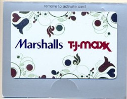 Marshalls  U.S.A., Carte Cadeau Pour Collection, Sans Valeur, # Marshalls-94a - Cartes De Fidélité Et Cadeau