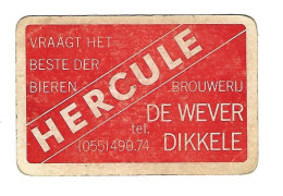 144a  1 Enkele Speelkaart Brij. De Wever Dikkele - Other & Unclassified