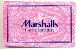 Marshalls  U.S.A., Carte Cadeau Pour Collection, Sans Valeur, # Marshalls-96 - Gift And Loyalty Cards