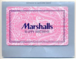 Marshalls  U.S.A., Carte Cadeau Pour Collection, Sans Valeur, # Marshalls-96a - Gift And Loyalty Cards