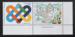 Greece 2023 Europa CEPT - "Peace - The Highest Value Of Humanity" Set MNH - Nuevos