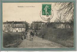 CPA - DAMAZAN (47) - Aspect De L'entrée Du Bourg Par L'avenue De Buzet En 1908 - Damazan