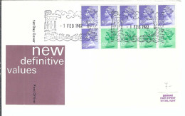 GRANDE BRETAGNE Ca.1982: FDC - 1981-90 Ediciones Decimales