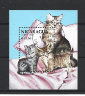 Nicaragua 1984 Cats S/S Y.T. BF 185 (0) - Nicaragua