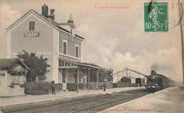 89 - YONNE - FLOGNY - La Gare - Arrivée Du Train - 11212 - Flogny La Chapelle