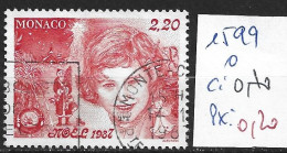 MONACO 1599 Oblitéré Côte 0.20 € - Used Stamps