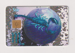 CZECH REPUBLIC - Zodiac Stir Chip Phonecard - Czech Republic