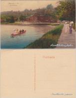 Ansichtskarte Meerane Partie Am Gondelteich 1914  - Meerane