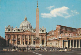 U5381 Roma - Piazza E Basilica San Pietro - Auto Cars Voitures / Viaggiata 1975 - San Pietro