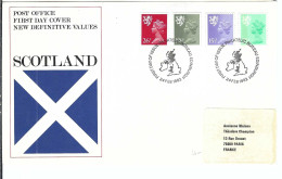 GRANDE BRETAGNE Ca.1982: FDC - 1981-1990 Em. Décimales