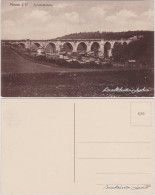 Ansichtskarte Plauen (Vogtland) Syratalbrücke Mit Gärtchen 1918  - Plauen