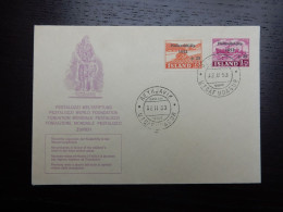 ISLANDE N° 243-244 Sur Enveloppe Premier Jour. - Storia Postale