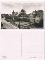 Ansichtskarte Gahlenz-Oederan Straßenpartie, Rathaus Und Schule 1932  - Oederan