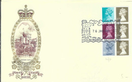 GRANDE BRETAGNE Ca.1981: FDC - 1971-1980 Em. Décimales