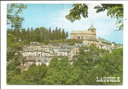 12.153 / LAGUIOLE - Le Fort Et Le Quartier De L'église - Laguiole
