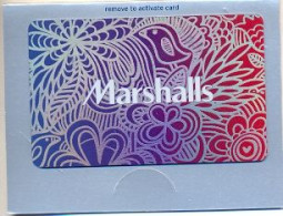 Marshalls  U.S.A., Carte Cadeau Pour Collection, Sans Valeur, # Marshalls-105a - Tarjetas De Fidelización Y De Regalo