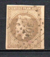 Col41 Colonies Générales N° 9 Oblitéré MQE Cote 80,00 € - Napoleon III