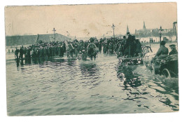RUS 22 - 9799 MOSCOW, Russia, Flood From 1908 - Old Postcard - Used - 1908 - Russland