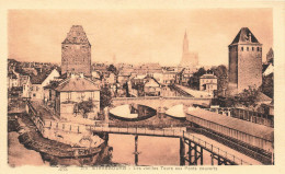 FRANCE - Strasbourg - Les Vieilles Tours Aux Ponts Couverts - Carte Postale Ancienne - Strasbourg