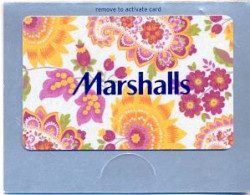 Marshalls  U.S.A., Carte Cadeau Pour Collection, Sans Valeur, # Marshalls-108a - Tarjetas De Fidelización Y De Regalo