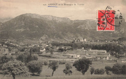 FRANCE - Annecy Et La Montagne De Veyvier - Vue Générale De La Ville - Carte Postale Ancienne - Annecy