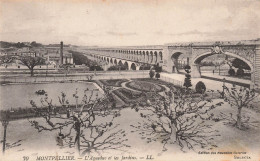 FRANCE - Montpellier - L'Aqueduc Et Les Jardins - Carte Postale Ancienne - Montpellier