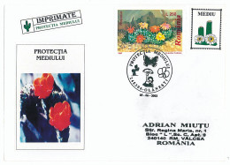 COV 10 - 685 CACTUS, Romania - Cover - Used - 2003 - Cactusses