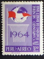 Peru/Pérou  1965 YT N°PE A196 Champ. Du Monde - N** - Pérou