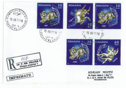 NCP 36 - 117-a ZODIAC, Astrology, Romania - Registered - 2011 - Astrologie