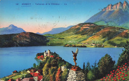 FRANCE - Annecy - Vue Générale Et De Loin De La Talloires Et Le Château - L L - Carte Postale Ancienne - Annecy