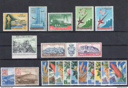 1958 San Marino Annata Completa, Francobolli Nuovi, 20 Val, MNH** - Années Complètes