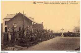 BELGIQUE TAMINES CIMETIERE OU SONT DEPOSEES LES VICTIMES  DU 22/08/1914 - Sambreville