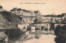 FRANCE - Thouars - Le Château Et Le Thouet - Carte Postale Ancienne - Thouars