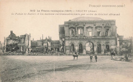 FRANCE - Chauny - Le Palais De Justice Et Les Maisons Environnantes Rasés - Carte Postale Ancienne - Chauny