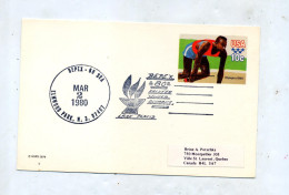 Carte Postale 10 C Sprint Cachet Bepex  Jeu Olympique - 1961-80