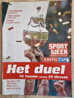 Programme FC Twente - FC Utrecht - 23.05.2004 - Final KNVB Amstel Cup - Football Soccer Fussball Calcio Programm - Books